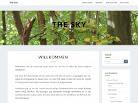 the-sky.de Webseite Vorschau