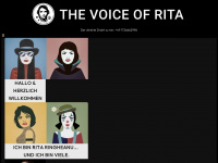 the-voice-of-rita.de Webseite Vorschau