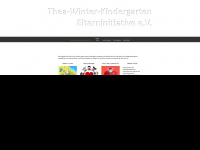 thea-winter-kindergarten.de Webseite Vorschau
