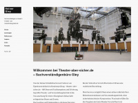 theater-aber-sicher.de Webseite Vorschau