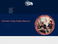 theater-auf-draht.de Webseite Vorschau