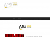 theater-cabi.ch Webseite Vorschau