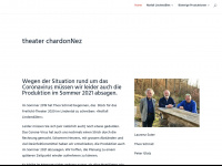 theater-chardonnez.ch Webseite Vorschau