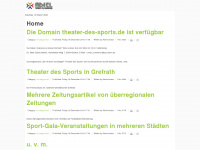 theater-des-sports.de Webseite Vorschau
