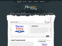 theater-eching.at Webseite Vorschau