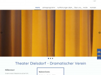 theater-dielsdorf.ch Webseite Vorschau