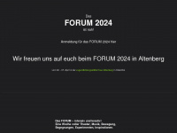 theater-forum.de Webseite Vorschau