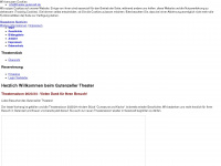 theater-gutenzell.de Webseite Vorschau