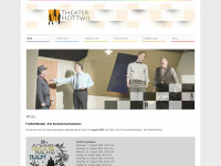 theater-hottwil.ch Webseite Vorschau