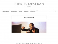 theater-membran.de Webseite Vorschau