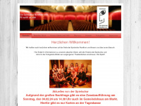 theater-nordhorn.de Webseite Vorschau