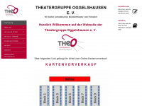 theater-oggelshausen.de Webseite Vorschau