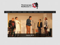 theater-riedhausen.de Webseite Vorschau
