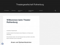 theater-rothenburg.ch Webseite Vorschau
