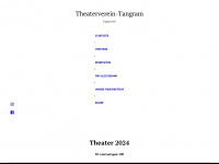 theater-tangram.ch Webseite Vorschau