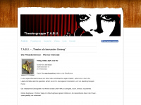 theater-tabu.at Webseite Vorschau