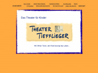 theater-tiefflieger.de Webseite Vorschau