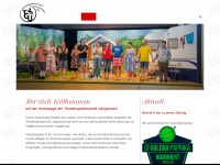 theater-udligenswil.ch Webseite Vorschau