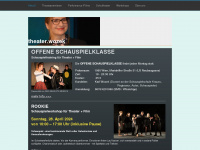 theater-wozek.at Webseite Vorschau
