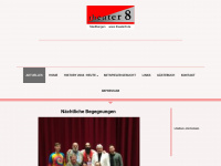 theater8.de Webseite Vorschau