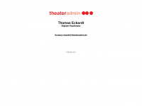 theateradmin.de Webseite Vorschau
