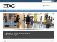 theateramgymnasium.ch Webseite Vorschau