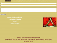 theaterbuehnenreif.de Webseite Vorschau