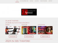 theaterei.at Webseite Vorschau