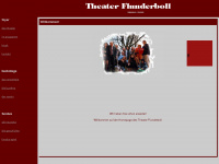 theaterflunderboll.de Webseite Vorschau