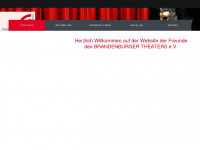 theaterfreunde-brb.de Webseite Vorschau
