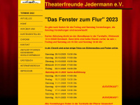 theaterfreunde-jedermann.de Webseite Vorschau