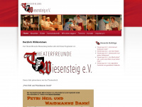 theaterfreunde-wiesensteig.de Webseite Vorschau