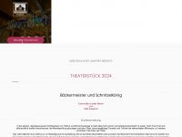 theatergruppe-atzbach.at Webseite Vorschau
