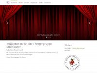 theatergruppe-kirchlauter.de Webseite Vorschau