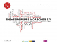 theatergruppe-morschen.de Webseite Vorschau