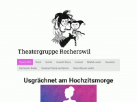 theatergruppe-recherswil.ch Webseite Vorschau