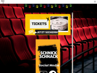theatergruppe-schnick-schnack.de Webseite Vorschau