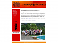 theatergruppe-riedholz.ch Webseite Vorschau