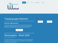 theatergruppewalchwil.ch Webseite Vorschau