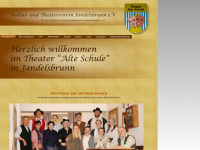 theaterjandelsbrunn.de Webseite Vorschau