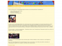 theaterkindergarten.de Webseite Vorschau