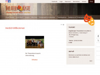 theaterkiste-md.de Webseite Vorschau