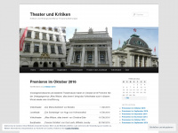 theaterkritiken.at Webseite Vorschau
