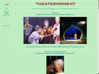 theatermoment.de Webseite Vorschau