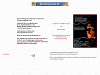 theaterpoesie.de Webseite Vorschau
