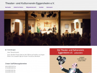 theaterverein-eggersheim.de Webseite Vorschau