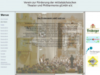 theaterverein-freiberg.de Webseite Vorschau