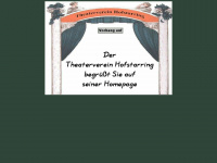 theaterverein-hofstarring.de Webseite Vorschau