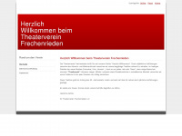theaterverein-frechenrieden.de Webseite Vorschau