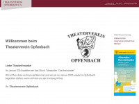 theaterverein-opfenbach.de Webseite Vorschau